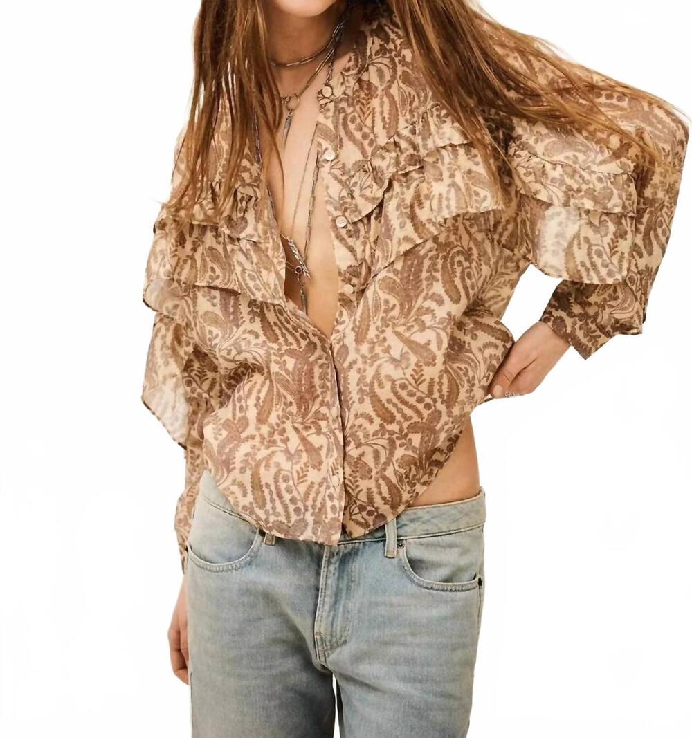 NEW BASH tunella blouse in ecru - Picture 2 of 6